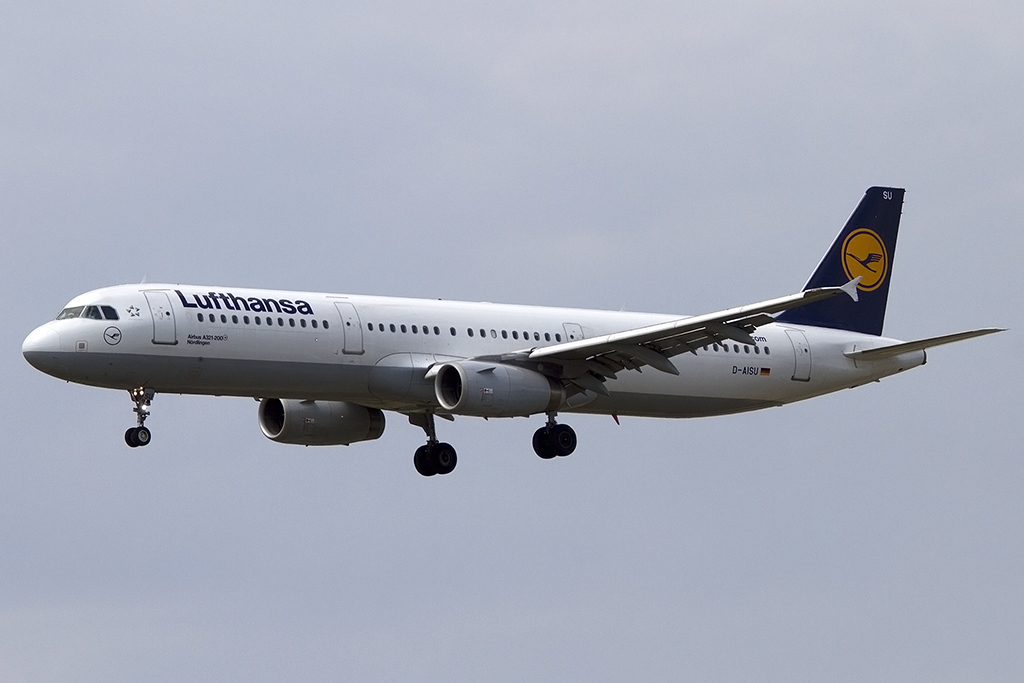Lufthansa, D-AISU, Airbus, A321-231, 02.06.2014, BCN, Barcelona, Spain 




