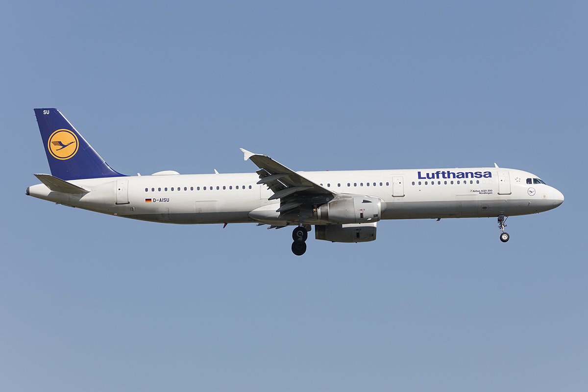 Lufthansa, D-AISU, Airbus, A321-231, 18.04.2018, FRA, Frankfurt, Germany 


