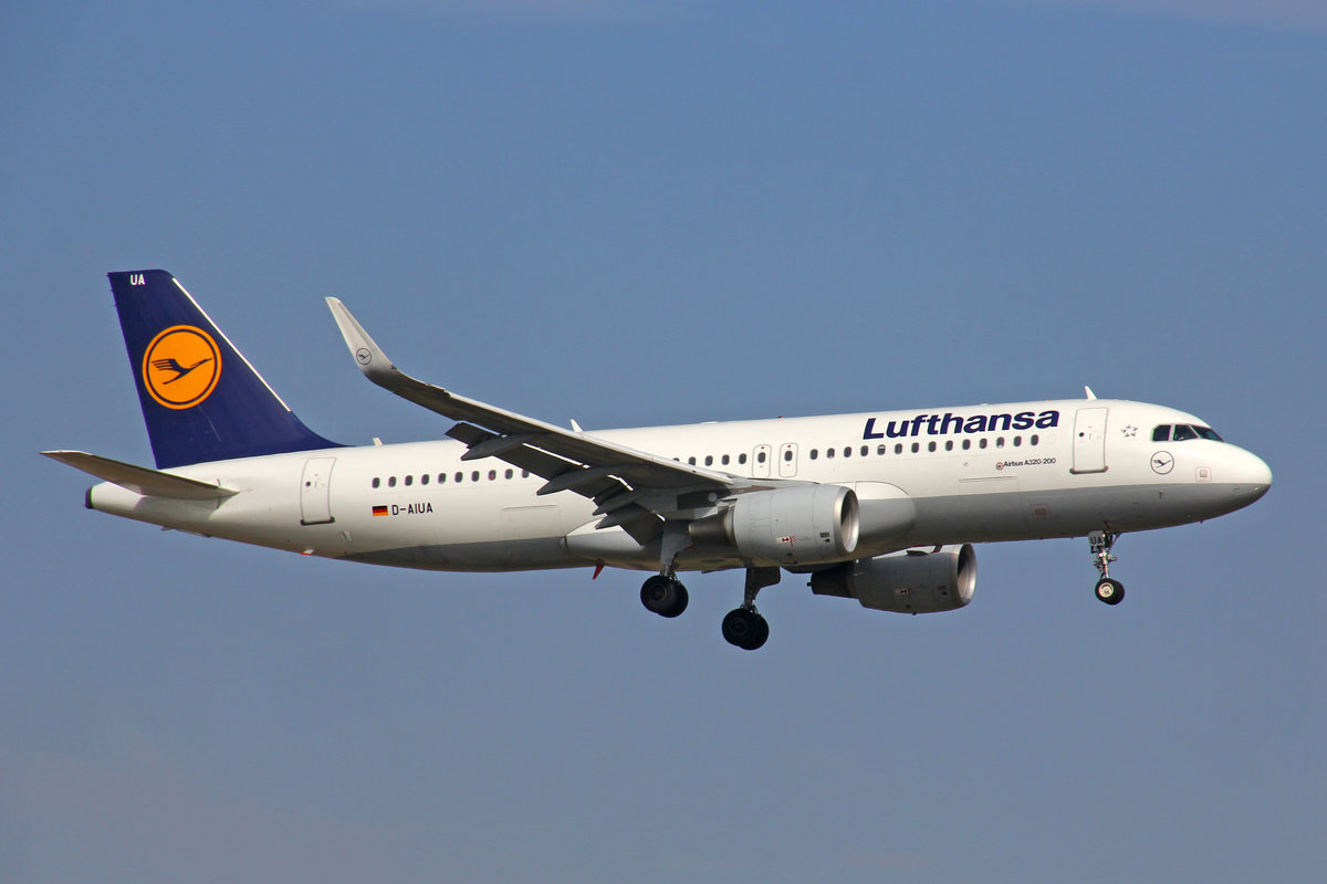 Lufthansa, D-AIUA, Airbus A320-214, 15.März 2017, ZRH Zürich, Switzerland.