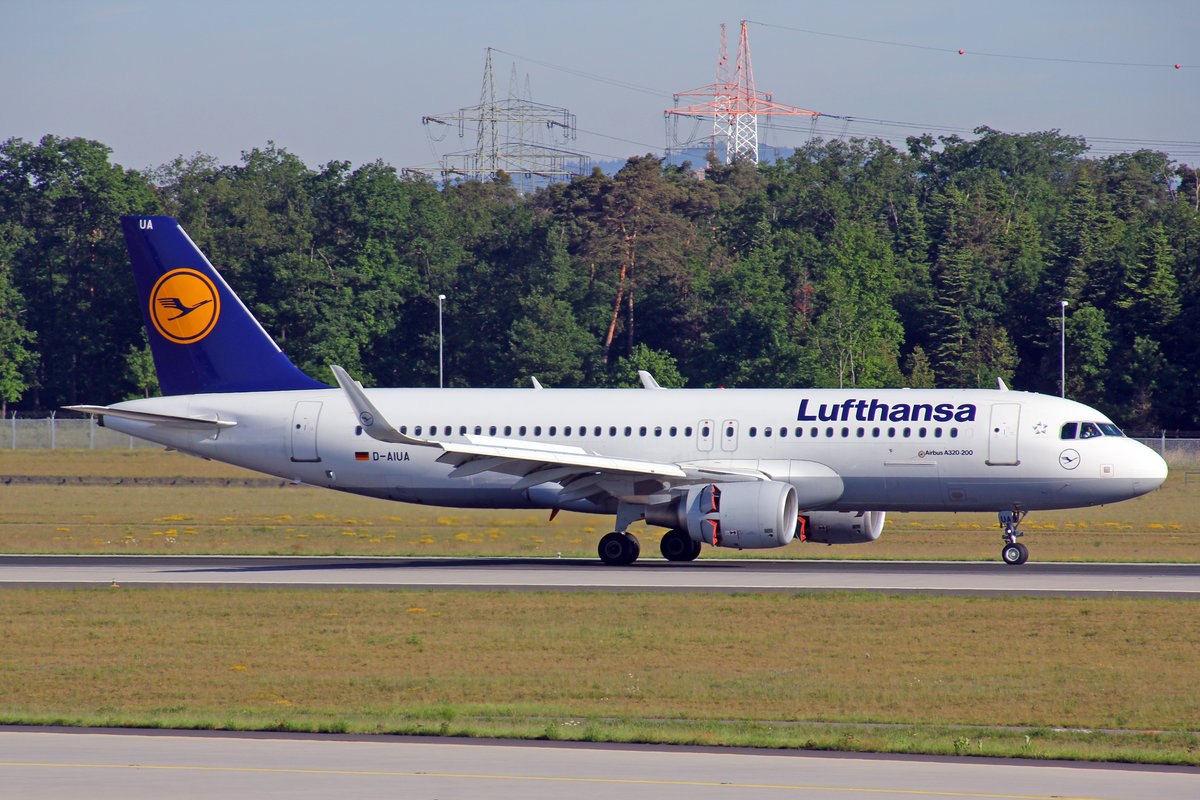 Lufthansa, D-AIUA, Airbus A320-214, 21.Mai 2017, FRA Frankfurt am Main, Germany.