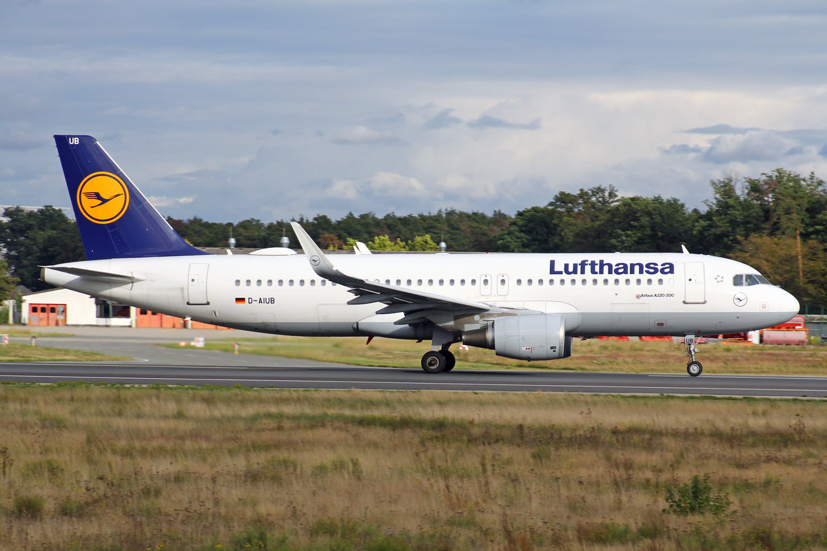 Lufthansa, D-AIUB, Airbus A320-214, msn: 5972, 28,September 2019, FRA Frankfurt, Germany.