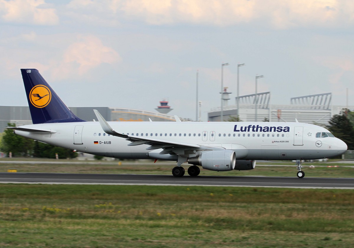 Lufthansa, D-AIUB  ohne , Airbus, A 320-200 sl, 23.04.2014, FRA-EDDF, Frankfurt, Germany 