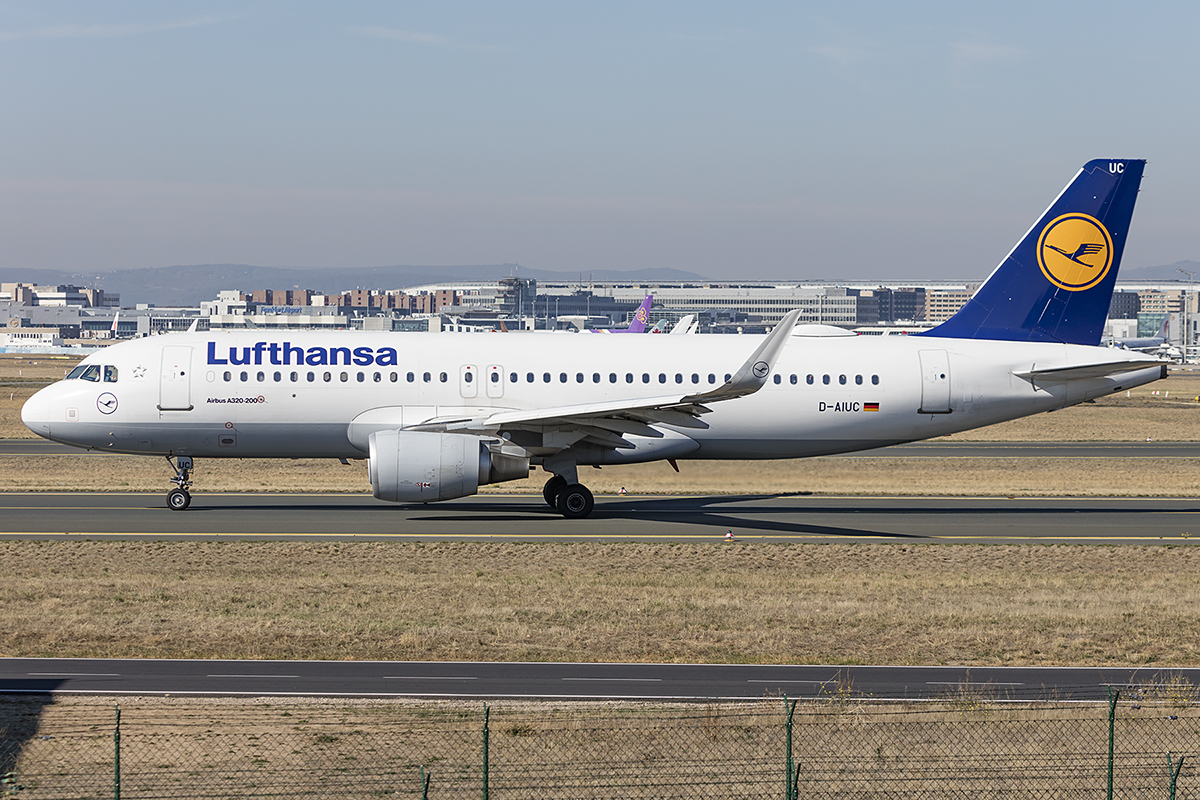 Lufthansa, D-AIUC, Airbus, A320-214, 14.10.2018, FRA, Frankfurt, Germany 



