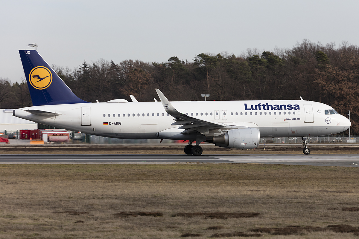 Lufthansa, D-AIUG, Airbus, A320-214, 13.02.2019, FRA, Frankfurt, Germany 



