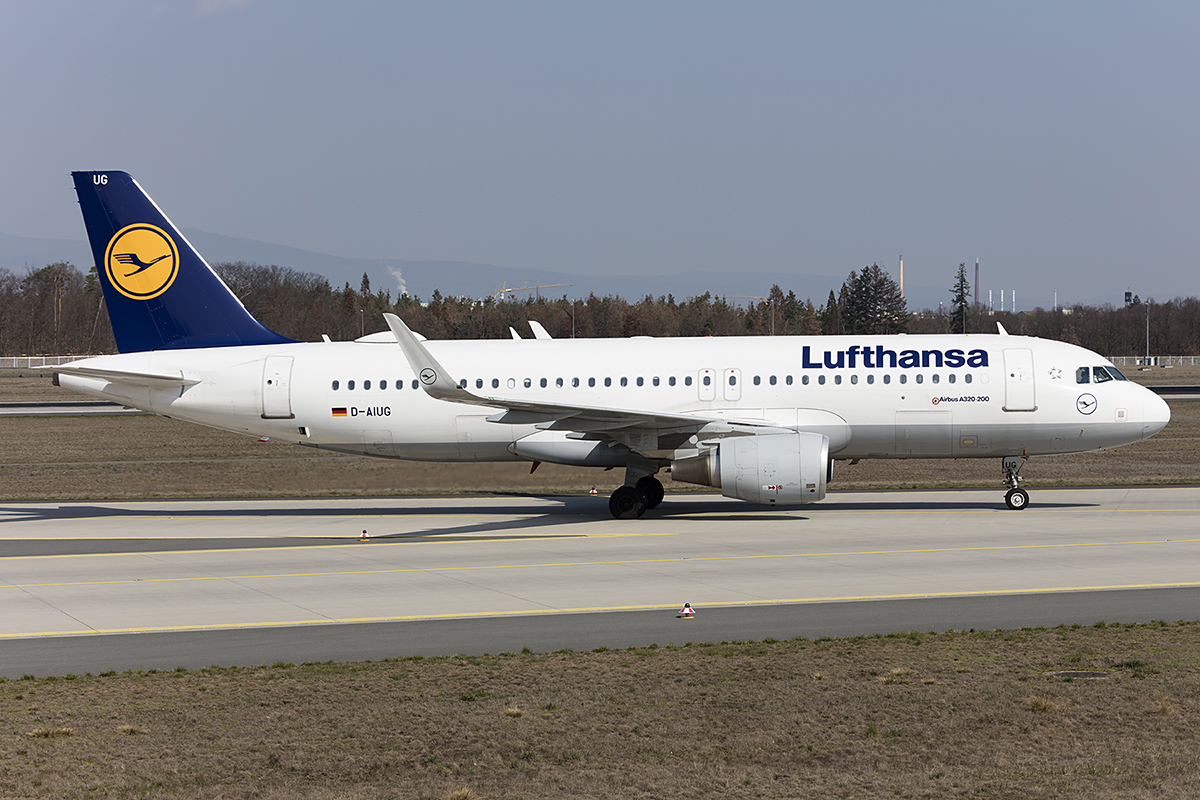 Lufthansa, D-AIUG, Airbus, A320-214, 31.03.2019, FRA, Frankfurt, Germany 



