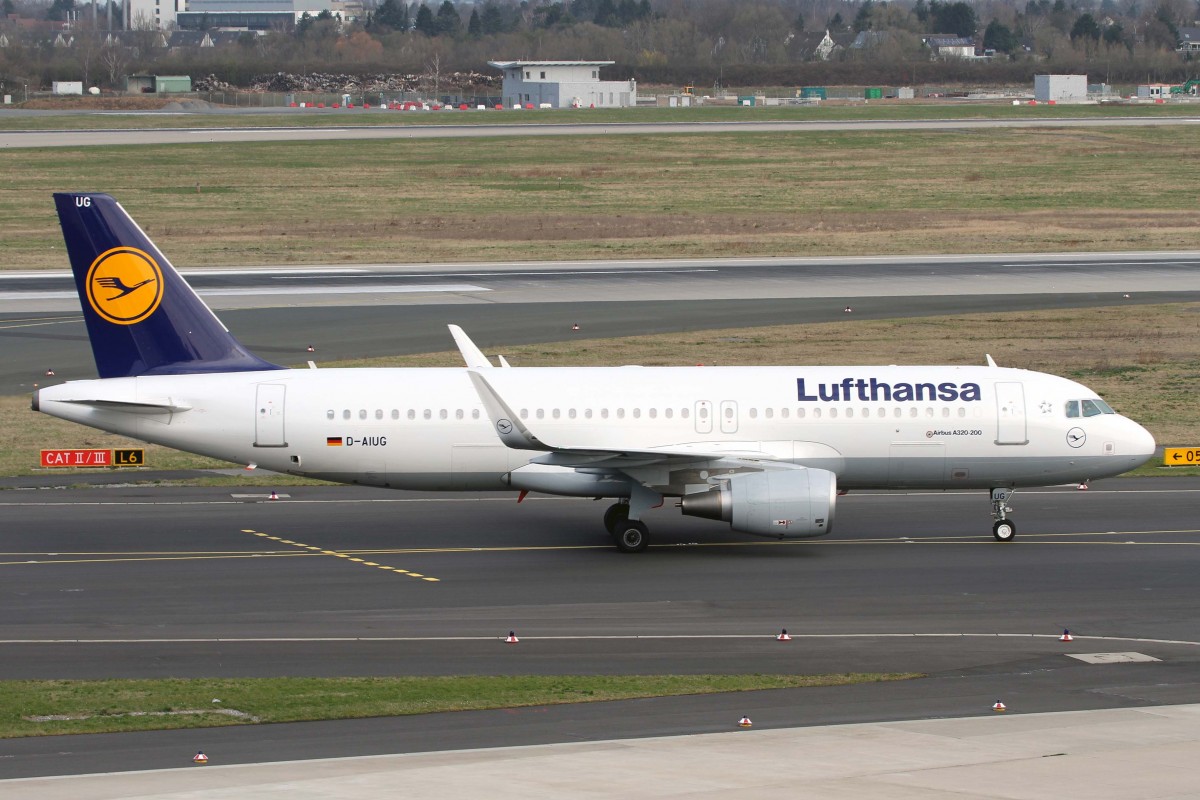 Lufthansa, D-AIUG  ohne , Airbus, A 320-214 sl, 03.04.2015, DUS-EDDL, Düsseldorf, Germany