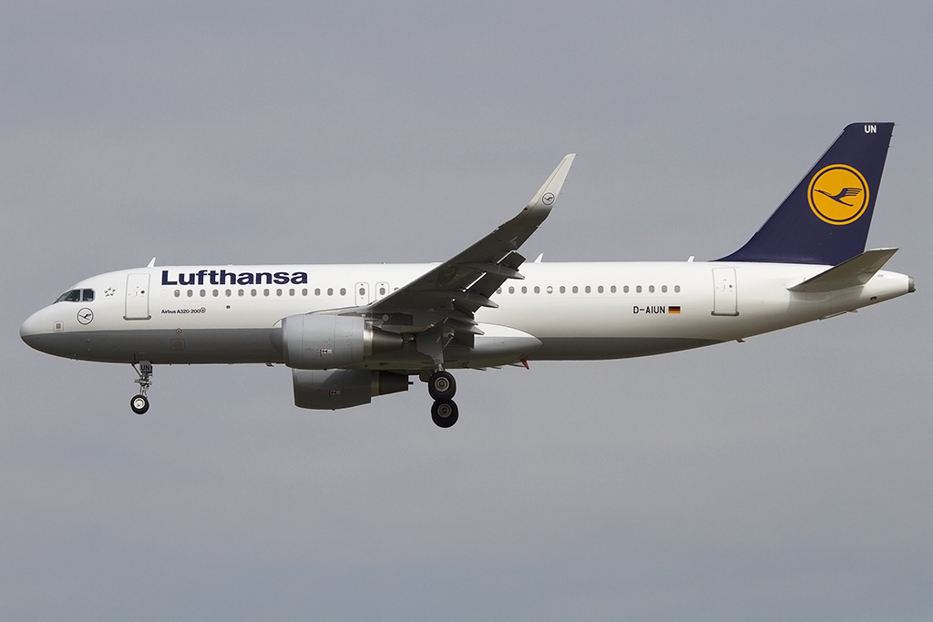 Lufthansa, D-AIUN, Airbus, A320-214, 02.05.2015, FRA, Frankfurt, Germany 




