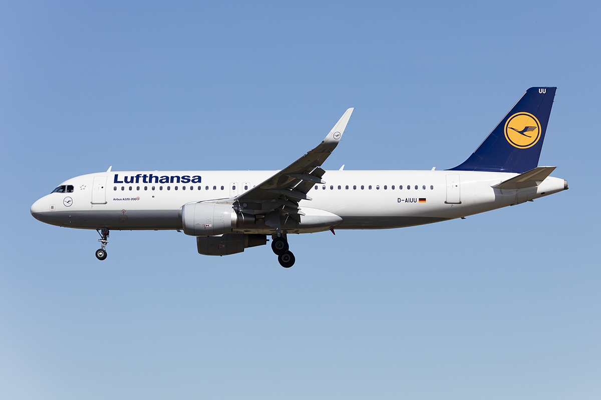 Lufthansa, D-AIUU, Airbus, A320-214, 10.09.2017, BCN, Barcelona, Spain 



