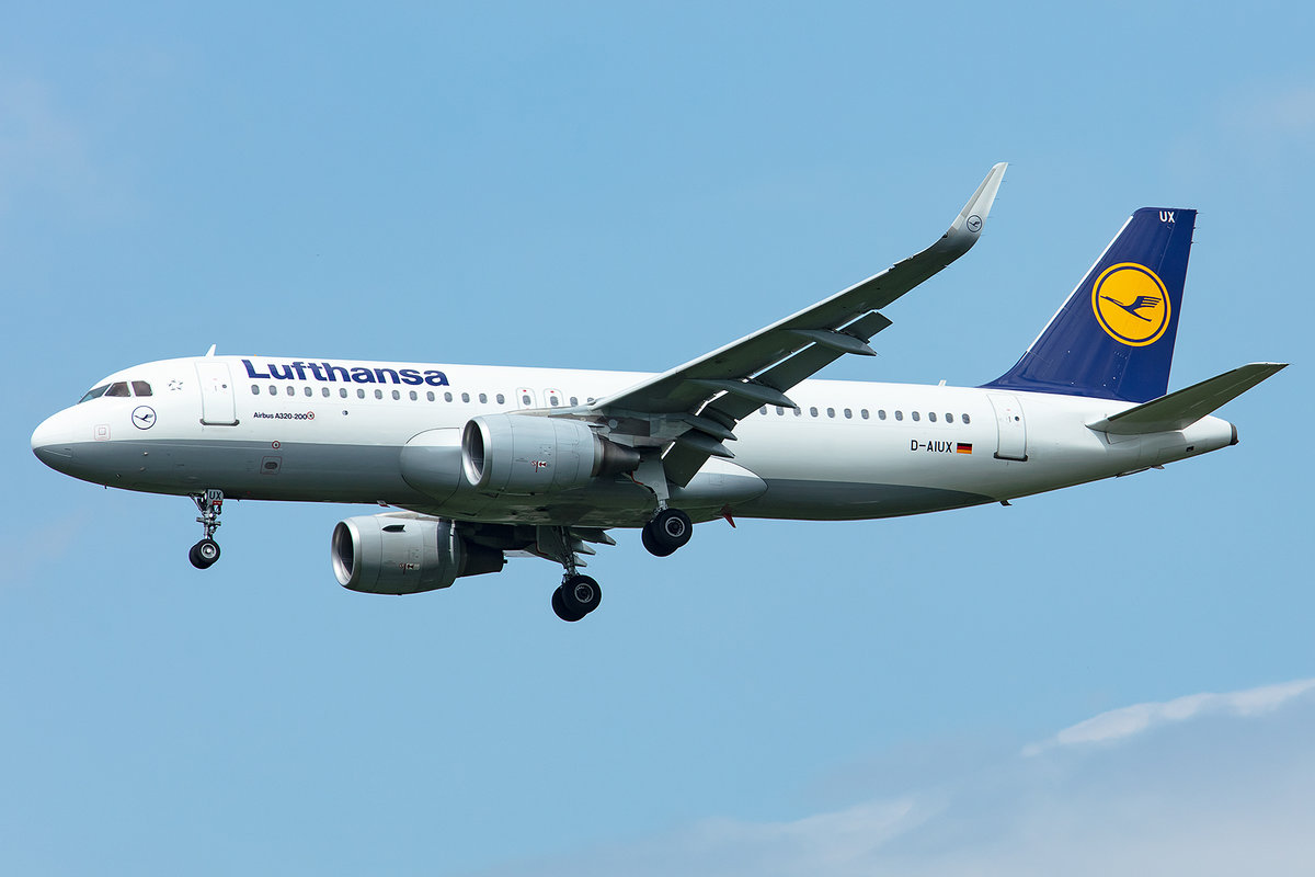 Lufthansa, D-AIUX, Airbus, A320-214, 01.05.2019, MUC, München, Germany




