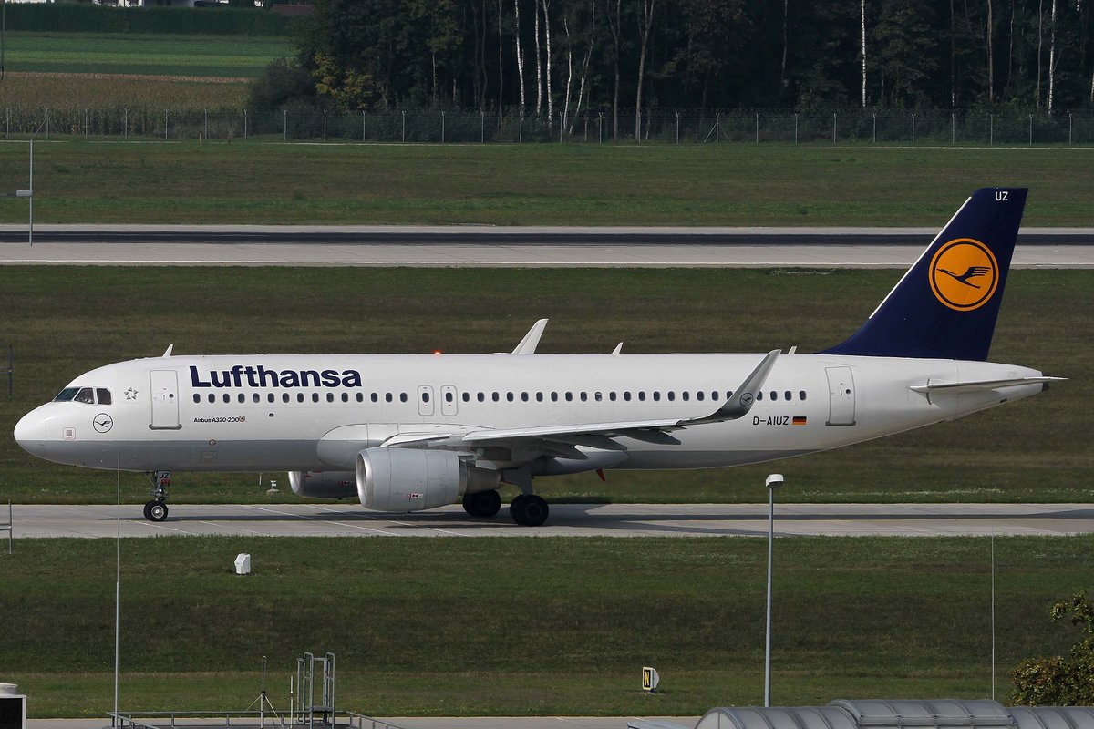 Lufthansa, D-AIUZ, Airbus, A 320-214 sl, MUC-EDDM, München, 05.09.2018, Germany
