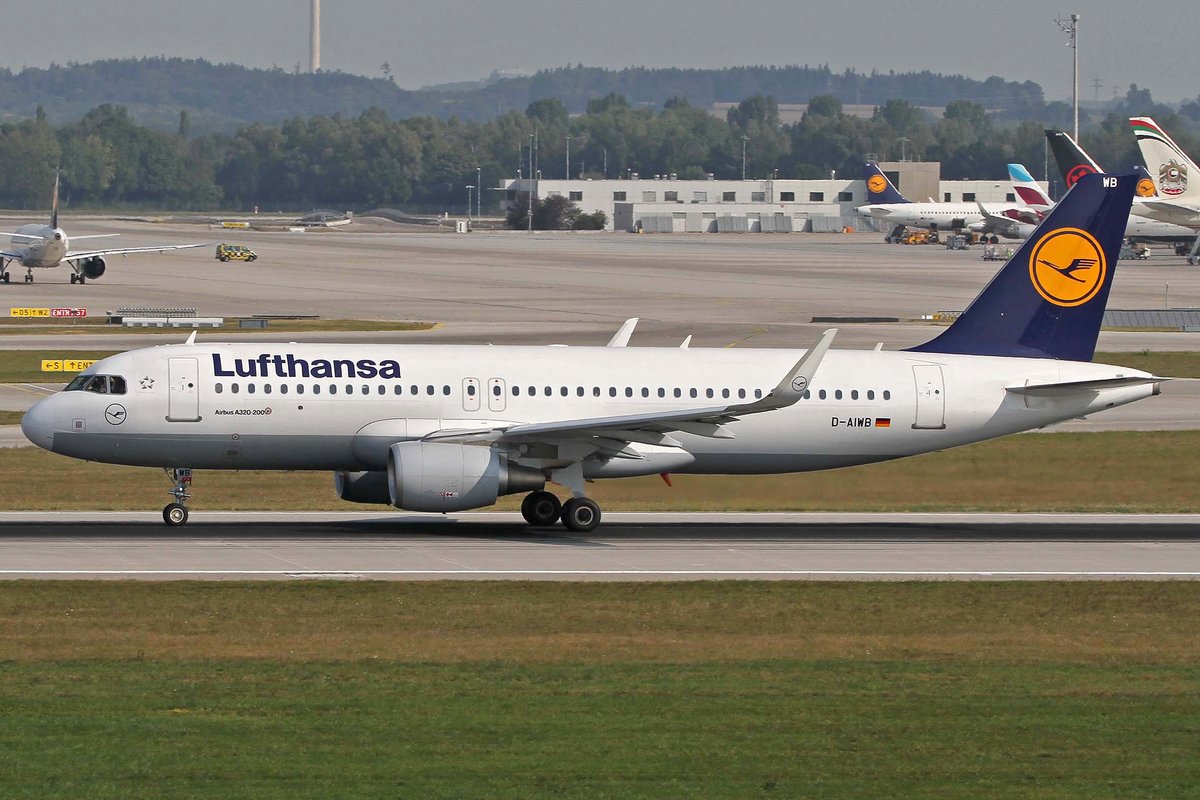 Lufthansa, D-AIWB, Airbus, A 320-214 sl, MUC-EDDM, München, 20.08.2018, Germany
