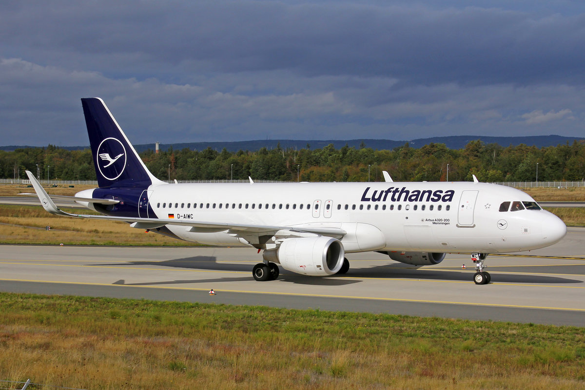 Lufthansa, D-AIWC, Airbus A320-214, msn: 8667,  Memmingen , 29.September 2019, FRA Frankfurt, Germany.