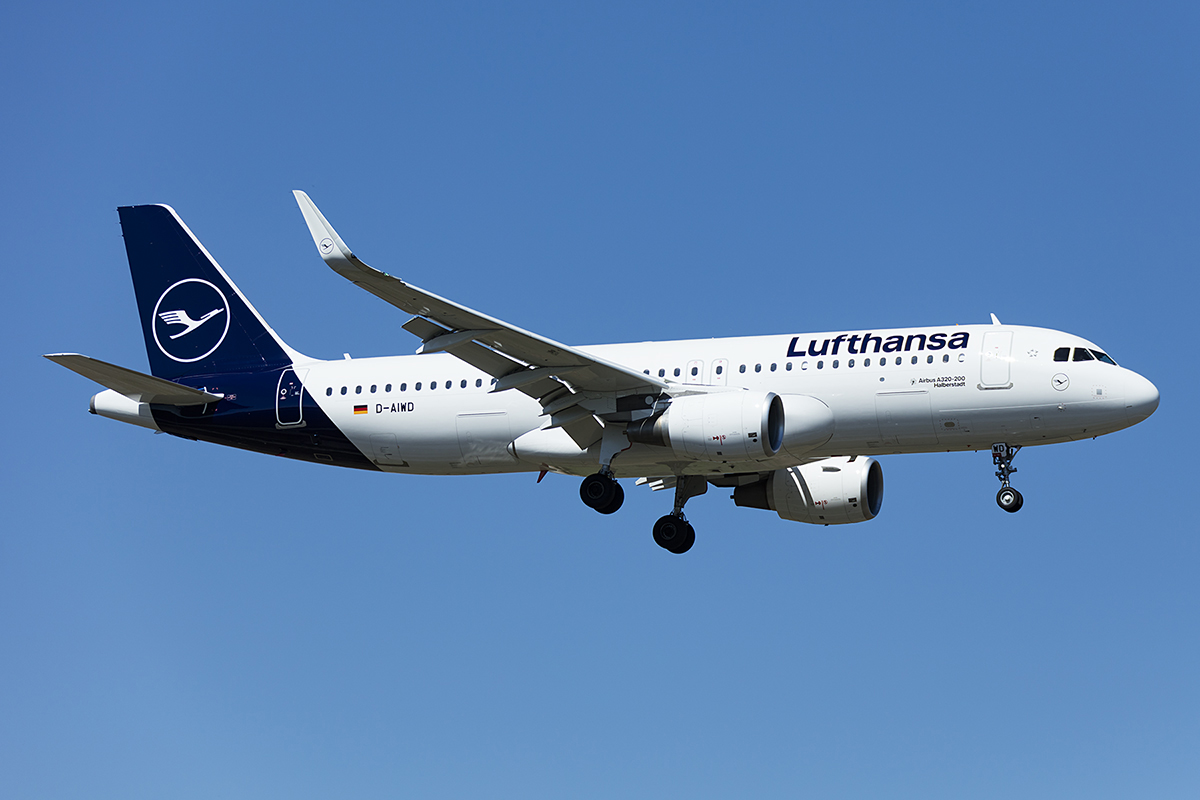 Lufthansa, D-AIWD, Airbus, A320-214, 19.04.2019, FRA, Frankfurt, Germany 



