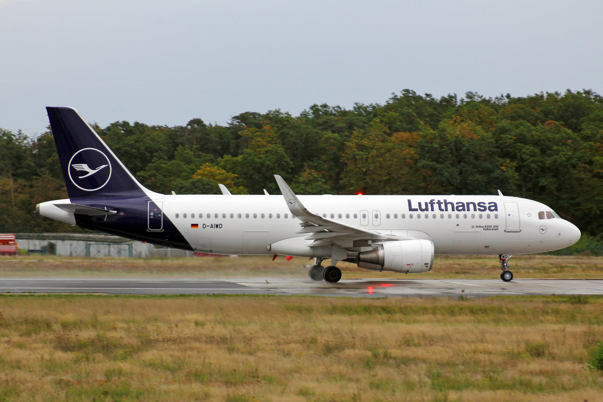Lufthansa, D-AIWD, Airbus A320-214, 21.Mai 2017, msn: 8672,  Halberstadt , 29.September 2019, FRA Frankfurt, Germany.