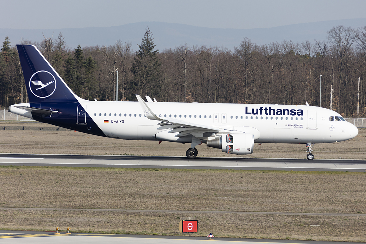 Lufthansa, D-AIWD, Airbus, A320-214, 31.03.2019, FRA, Frankfurt, Germany



