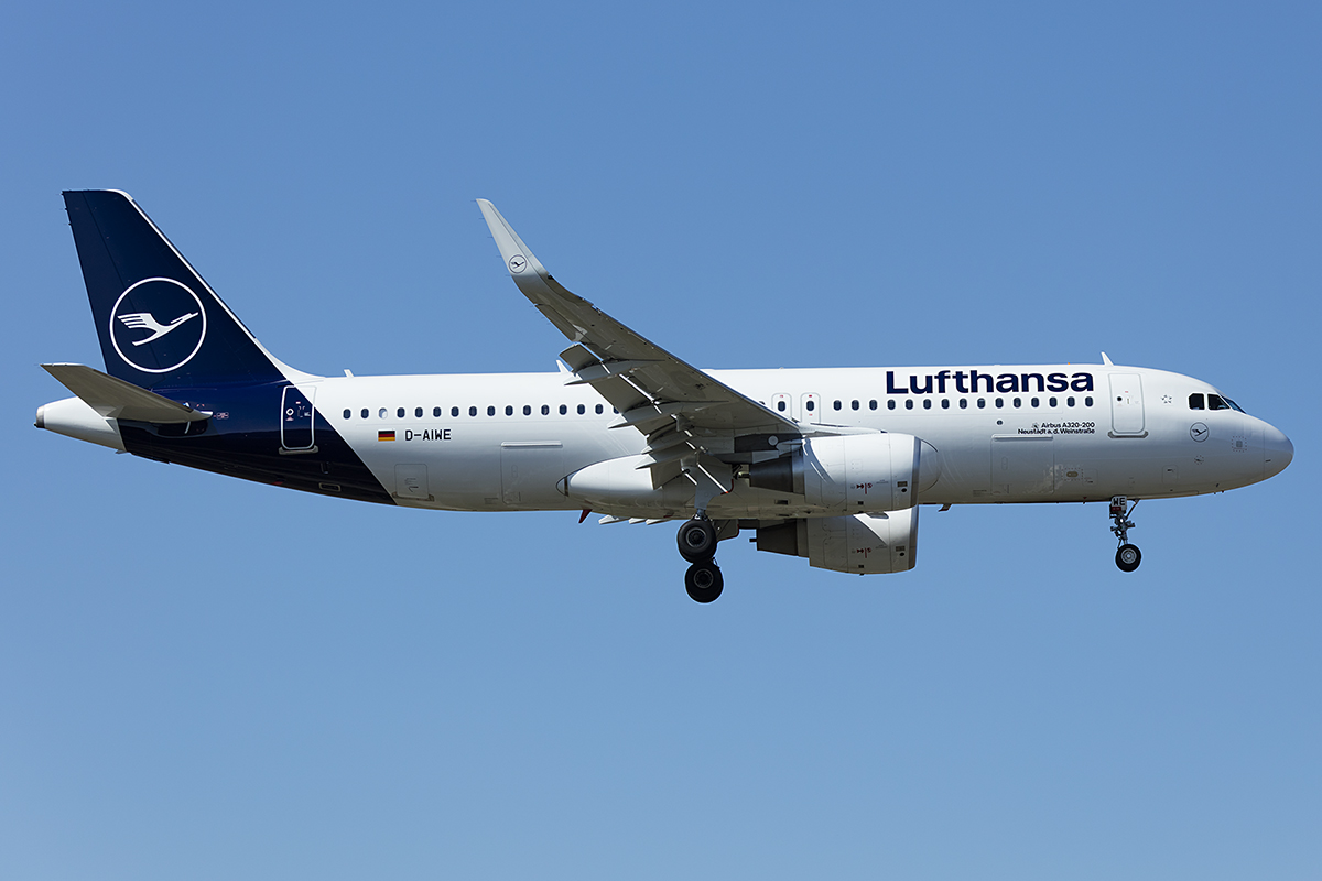 Lufthansa, D-AIWE, Airbus, A320-214, 19.04.2019, FRA, Frankfurt, Germany



