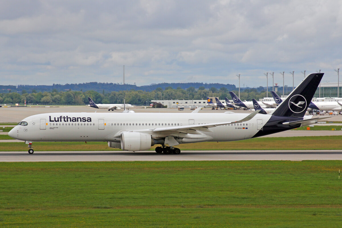 Lufthansa, D-AIXA, Airbus A350-941, msn: 074,  Nürnberg , 11.September 2022, MUC München, Germany.