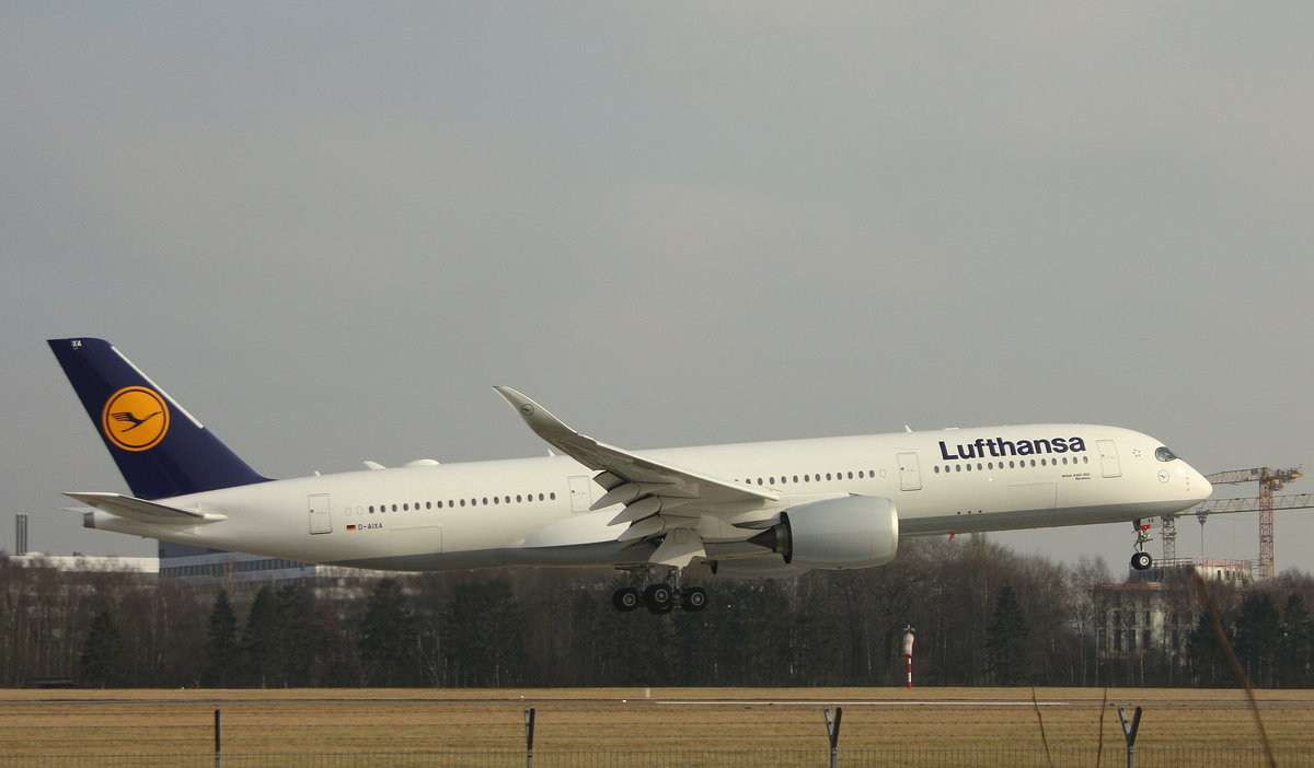 Lufthansa, D-AIXA, (c/n 74),Airbus A 350-941,09.02.2017, HAM-EDDH, Hamburg, Germany 