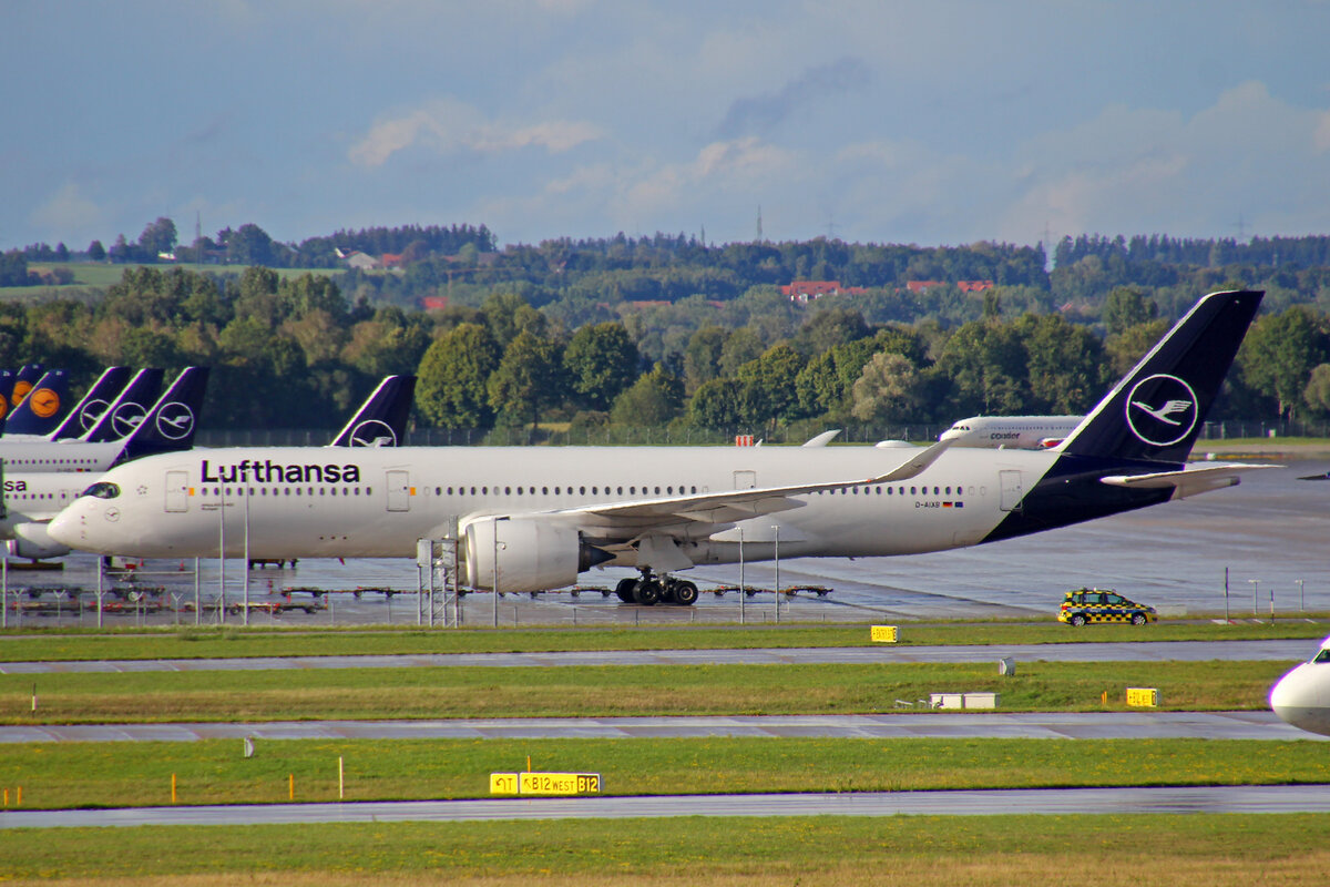 Lufthansa, D-AIXB, Airbus A350-941, msn: 80,  Stuttgart , 10.September 2022, MUC München, Germany.