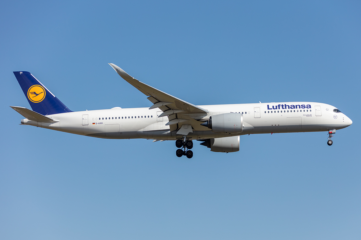 Lufthansa, D-AIXH, Airbus, A350-941, 27.04.2021, FRA, Frankfurt, Germany