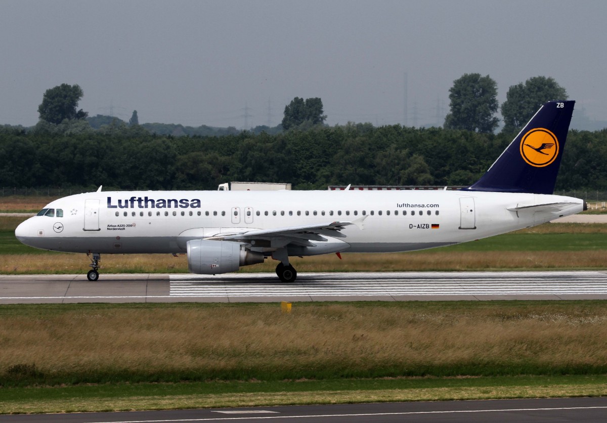 Lufthansa, D-AIZB  Norderstedt , Airbus, A 320-200, 01.07.2013, DUS-EDDL, Dsseldorf, Germany 