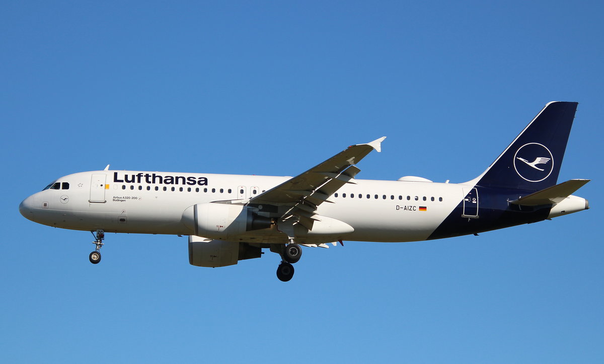 Lufthansa, D-AIZC, MSN 4153, Airbus A 320-214, 01.07.2018, HAM-EDDH, Hamburg, Germany (Name: Büdingen) 