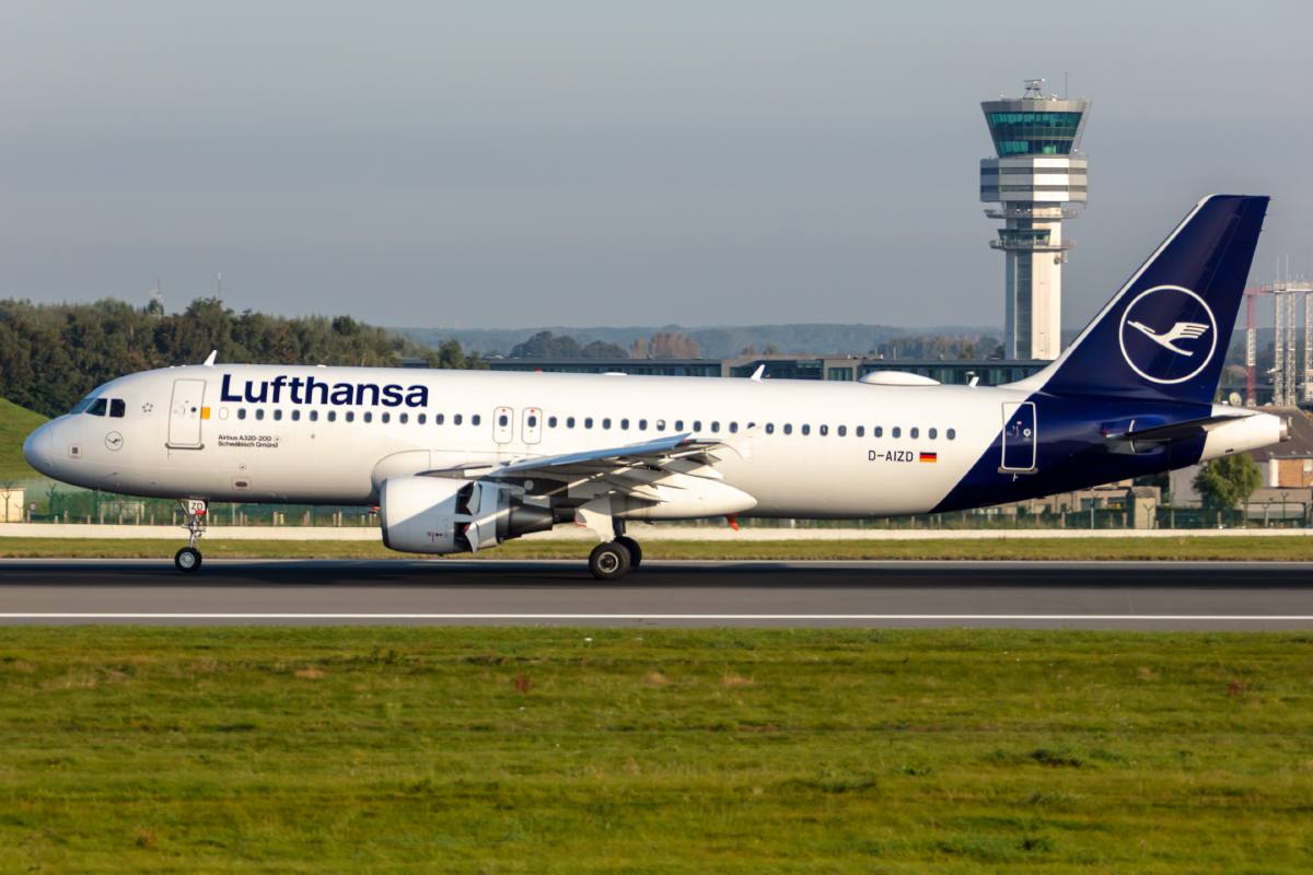Lufthansa, D-AIZD, Airbus, A320-214, 21.09.2021, BRU, Brüssel, Belgium
