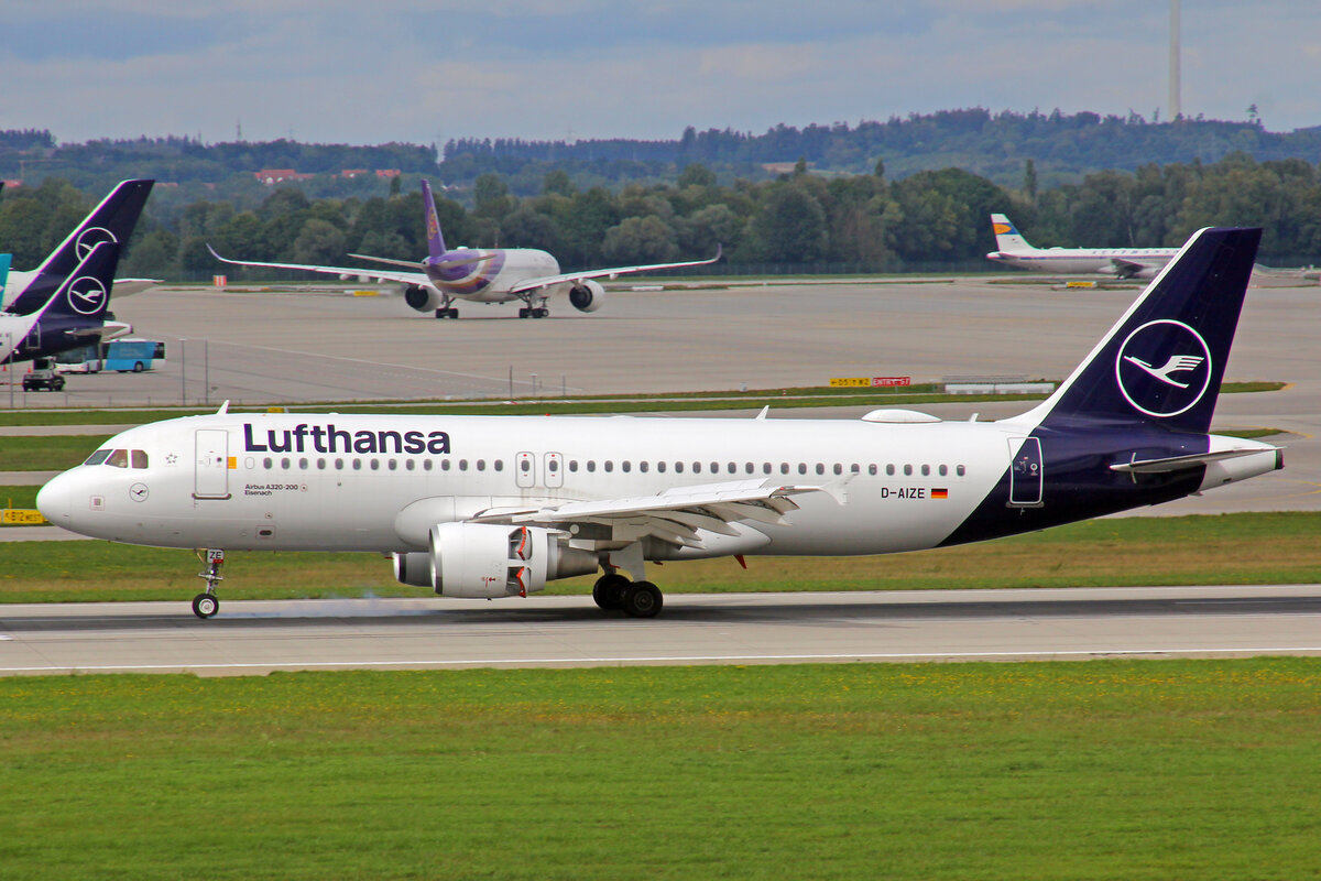 Lufthansa, D-AIZE, Airbus A320-214, msn: 4261,  Eisenach , 11.September 2022, MUC München, Germany.