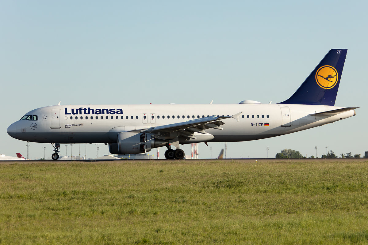 Lufthansa, D-AIZF, Airbus, A320-214, 13.05.2019, CDG, Paris, France








