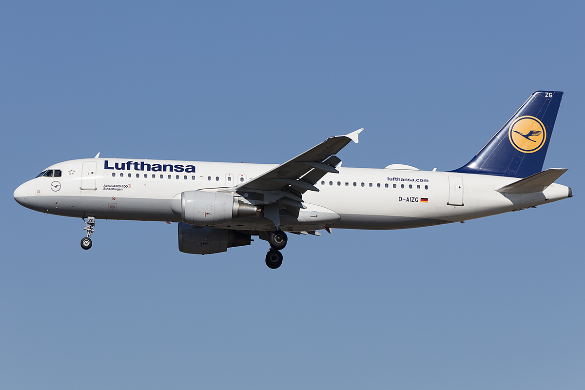 Lufthansa, D-AIZG, Airbus, A320-214, 14.10.2018, FRA, Frankfurt, Germany 


