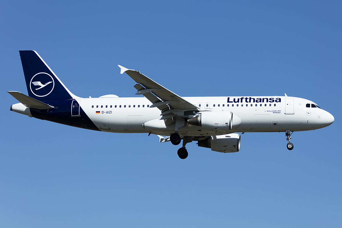 Lufthansa, D-AIZI, Airbus, A320-214, 19.04.2019, FRA, Frankfurt, Germany 

