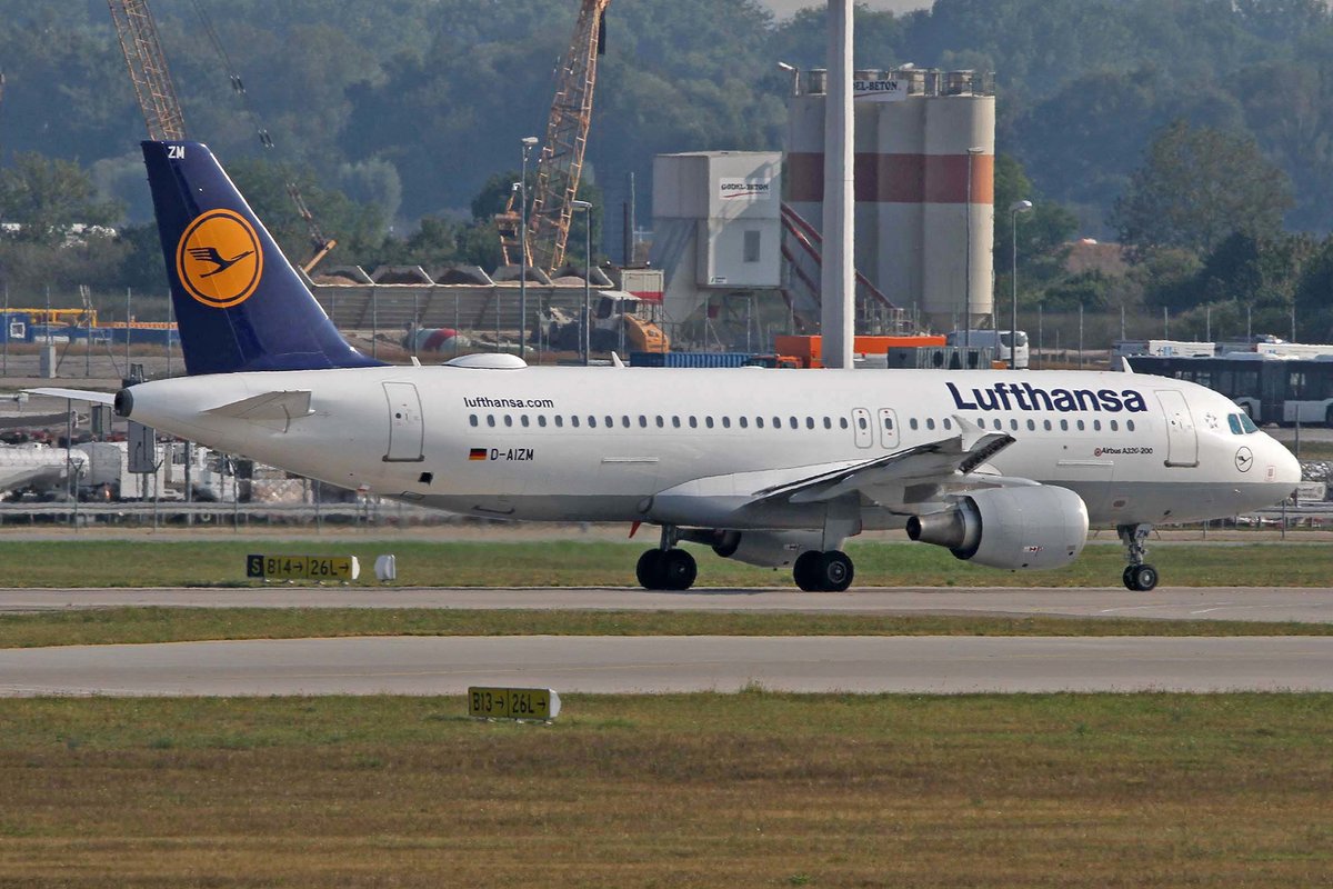 Lufthansa, D-AIZM, Airbus, A 320-214, MUC-EDDM, München, 20.08.2018, Germany