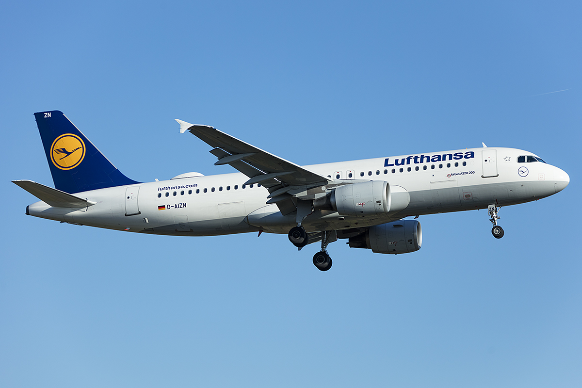 Lufthansa, D-AIZN, Airbus, A320-214, 19.04.2019, FRA, Frankfurt, Germany 