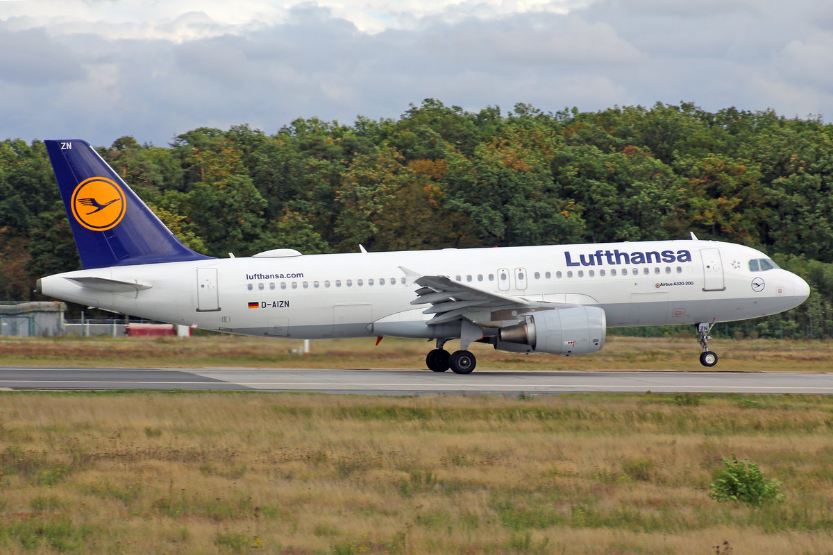 Lufthansa, D-AIZN, Airbus A320-214, msn: 5425, 28,September 2019, FRA Frankfurt, Germany.