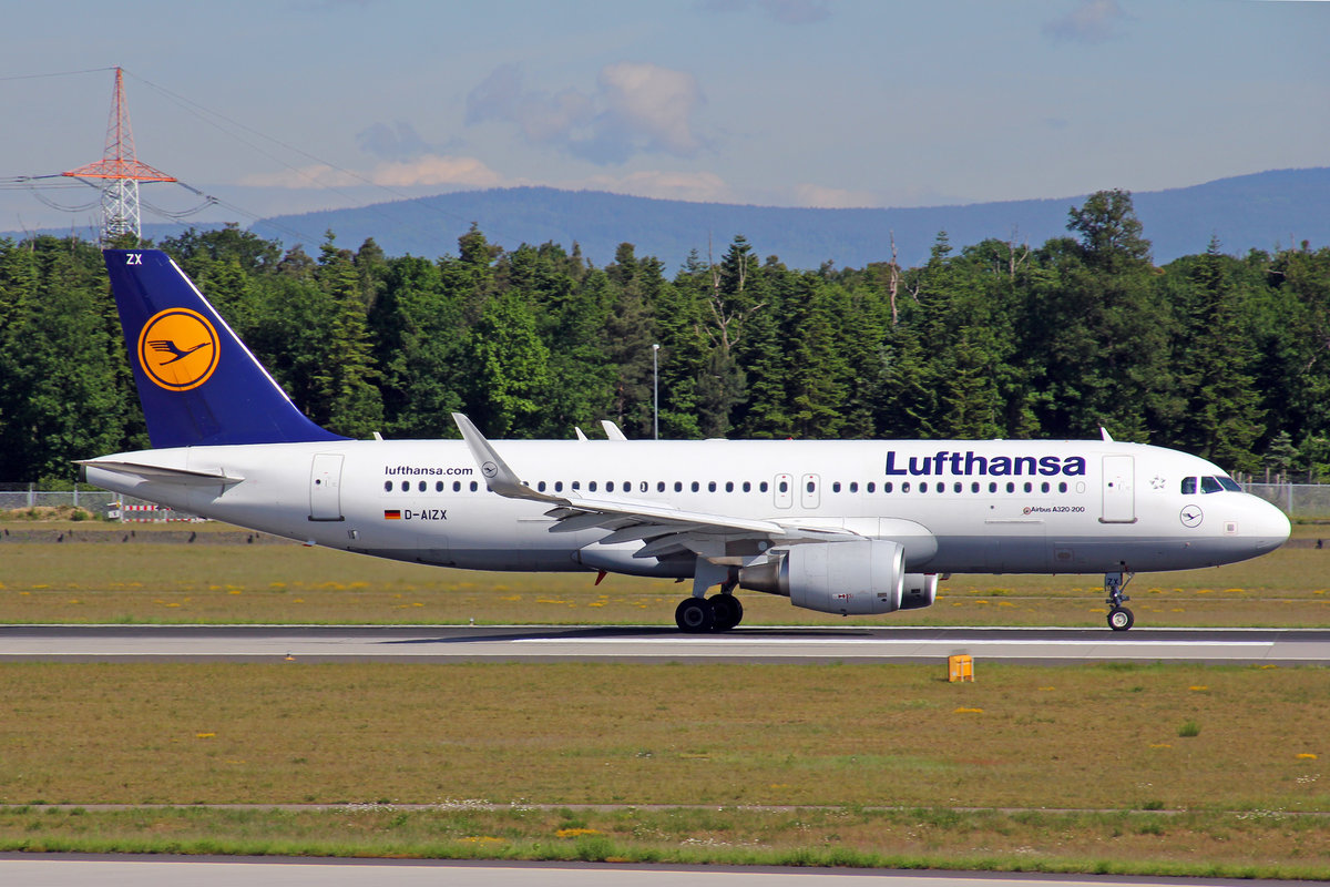 Lufthansa, D-AIZX, Airbus A320-214, 21.Mai 2017, FRA Frankfurt am Main, Germany.