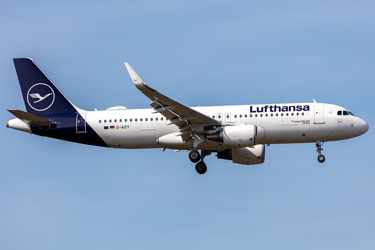 Lufthansa, D-AIZY, Airbus, A320-214, 13.09.2021, FRA, Frankfurt, Germany