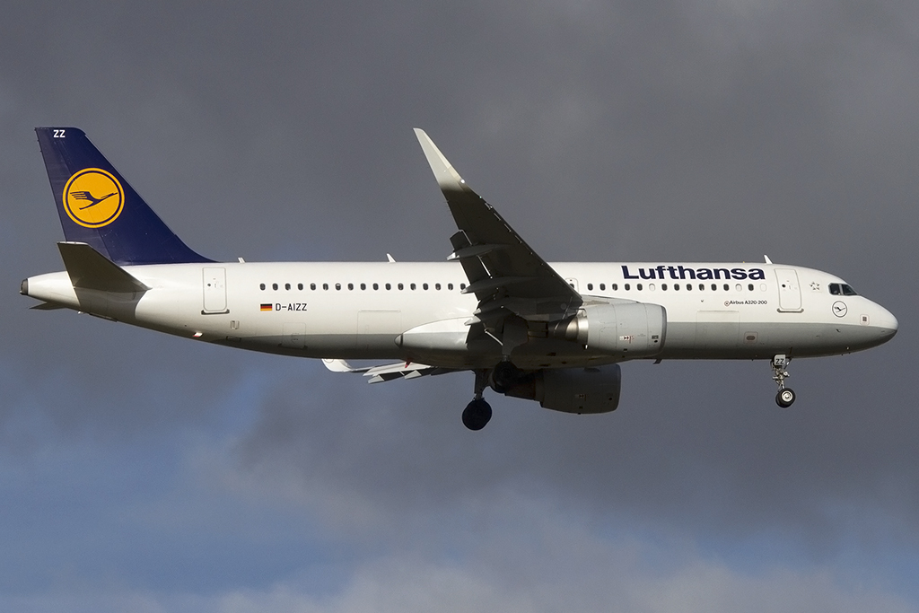 Lufthansa, D-AIZZ, Airbus, A320-214, 08.02.2015, FRA, Frankfurt, Germany 




