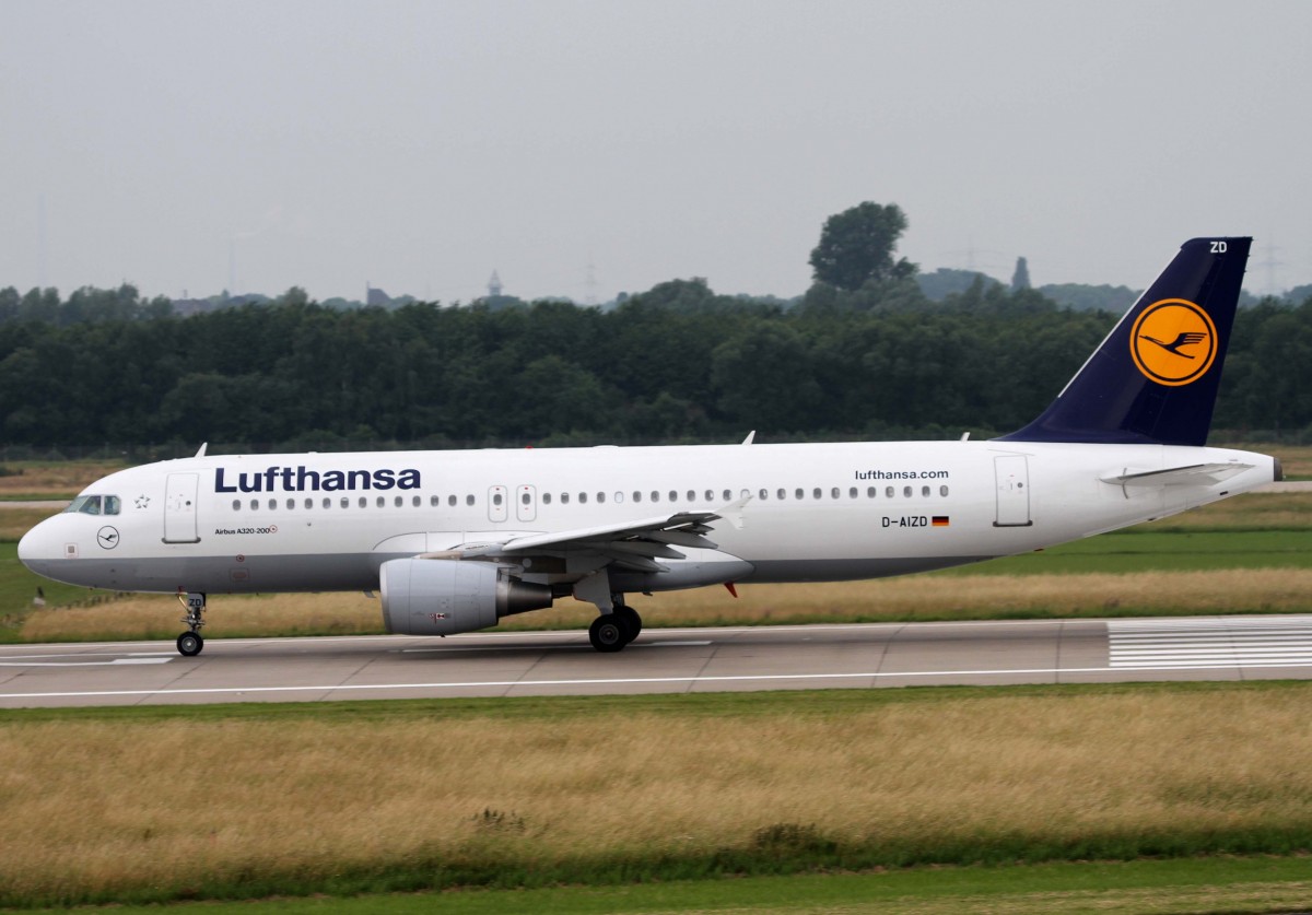 Lufthansa, D-AZID  ohne Namen , Airbus, A 320-200, 01.07.2013, DUS-EDDL, Dsseldorf, Germany 