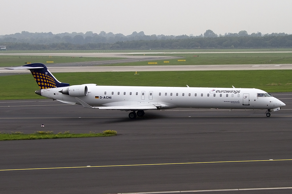 Lufthansa - Eurowings, D-ACNI, Bombardier, CRJ-900, 08.10.2013, DUS, Düsseldorf, Germany 


