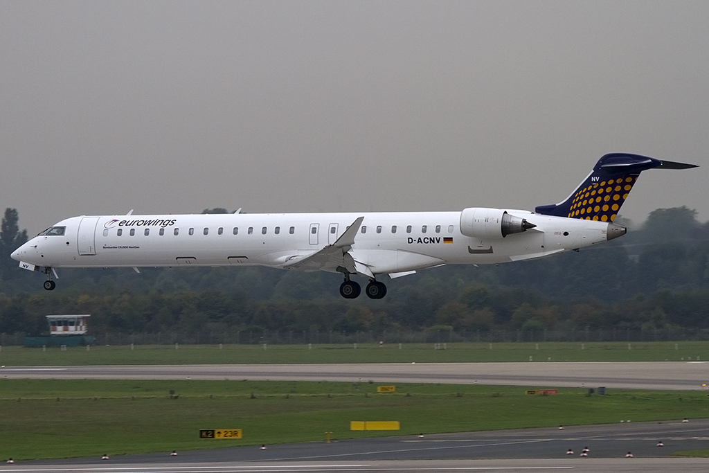 Lufthansa - Eurowings, D-ACNV, Bombardier, CRJ-900, 08.10.2013, DUS, Düsseldorf, Germany



