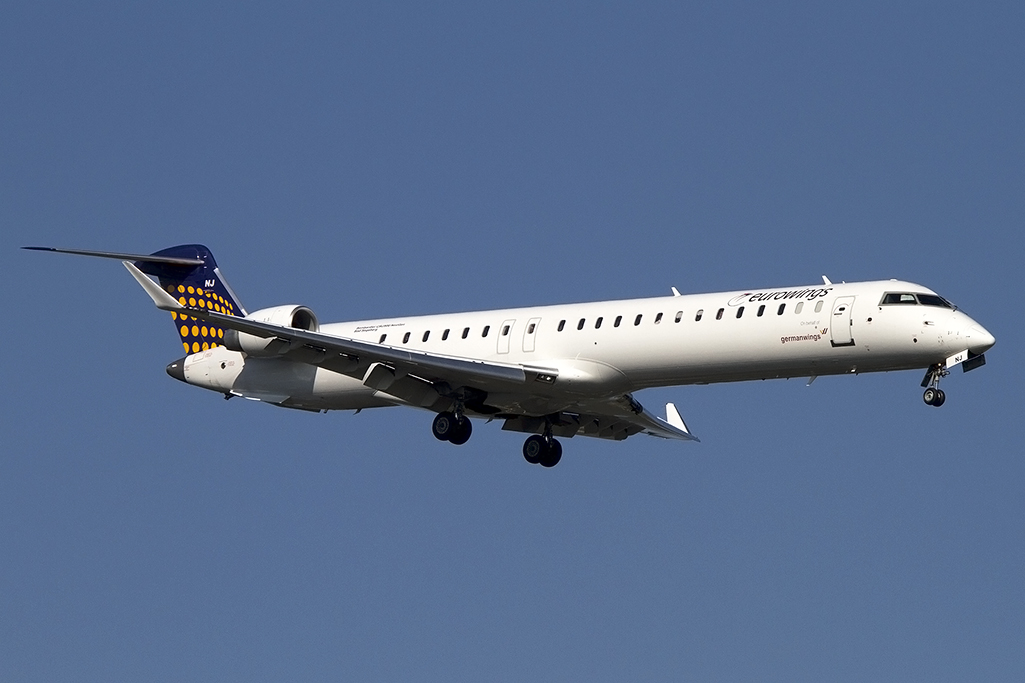 Lufthansa - (Eurowings) Germanwings, D-ACNJ, Bombardier, CRJ-900, 03.09.2014, DUS, Duesseldorf, Germany 




