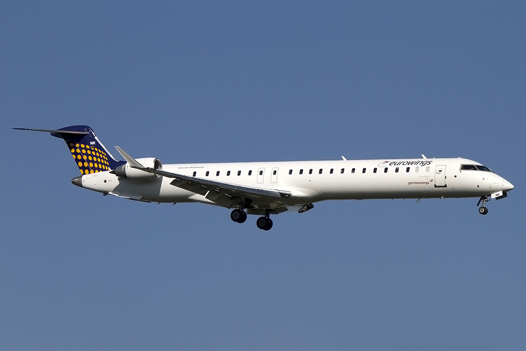 Lufthansa - (Eurowings) Germanwings, D-ACNK, Bombardier, CRJ-900, 03.09.2014, DUS, Duesseldorf, Germany




