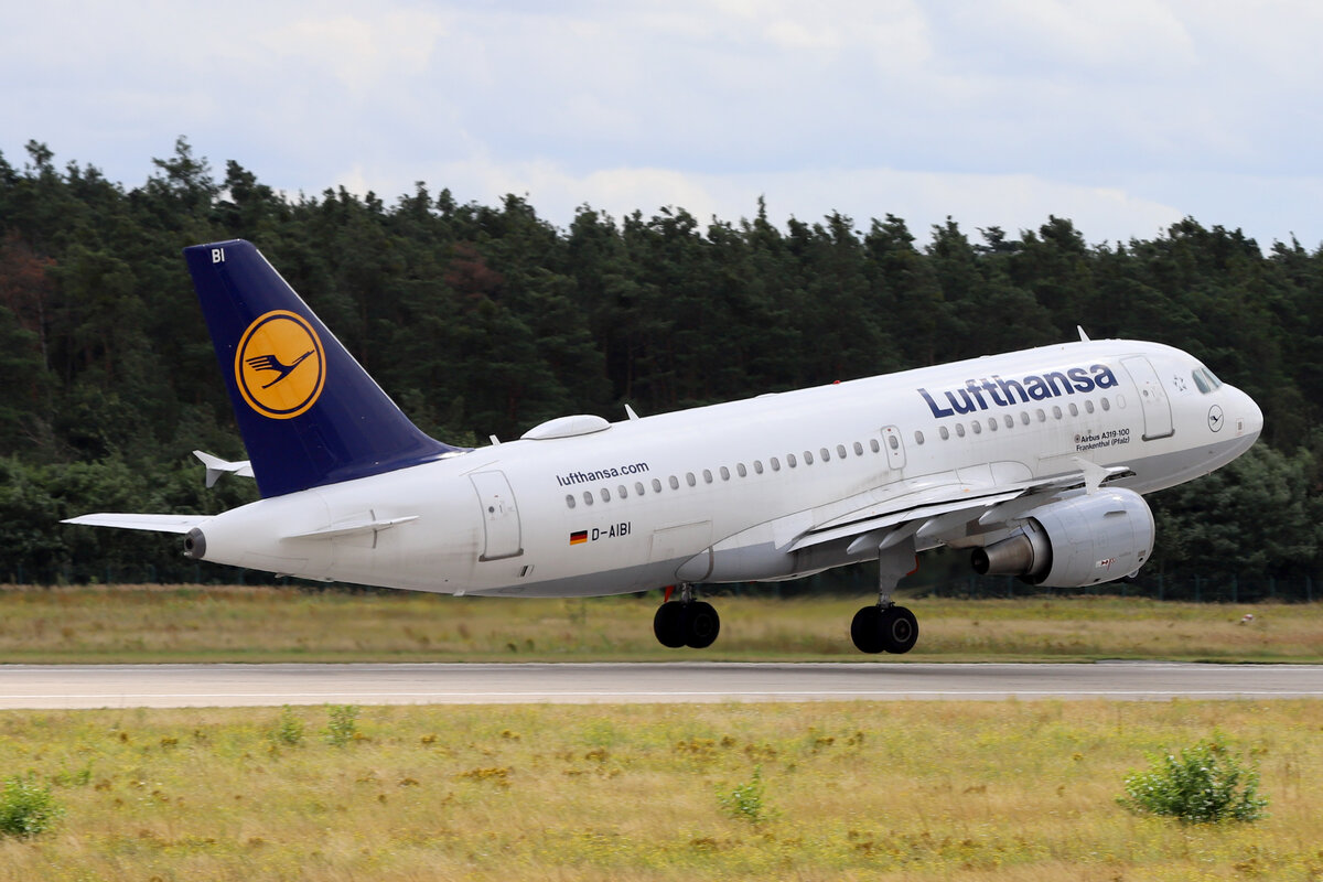 Lufthansa (LH-DLH), D-AIBI  Frankenthal (Pfalz) , Airbus, A 319-112, 08.08.2021, EDDF-FRA, Frankfurt, Germany