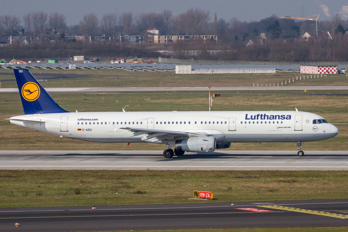 Lufthansa (LH-DLH), D-AIDU, Airbus, A 321-231, 10.03.2016, DUS-EDDL, Düsseldorf, Germany