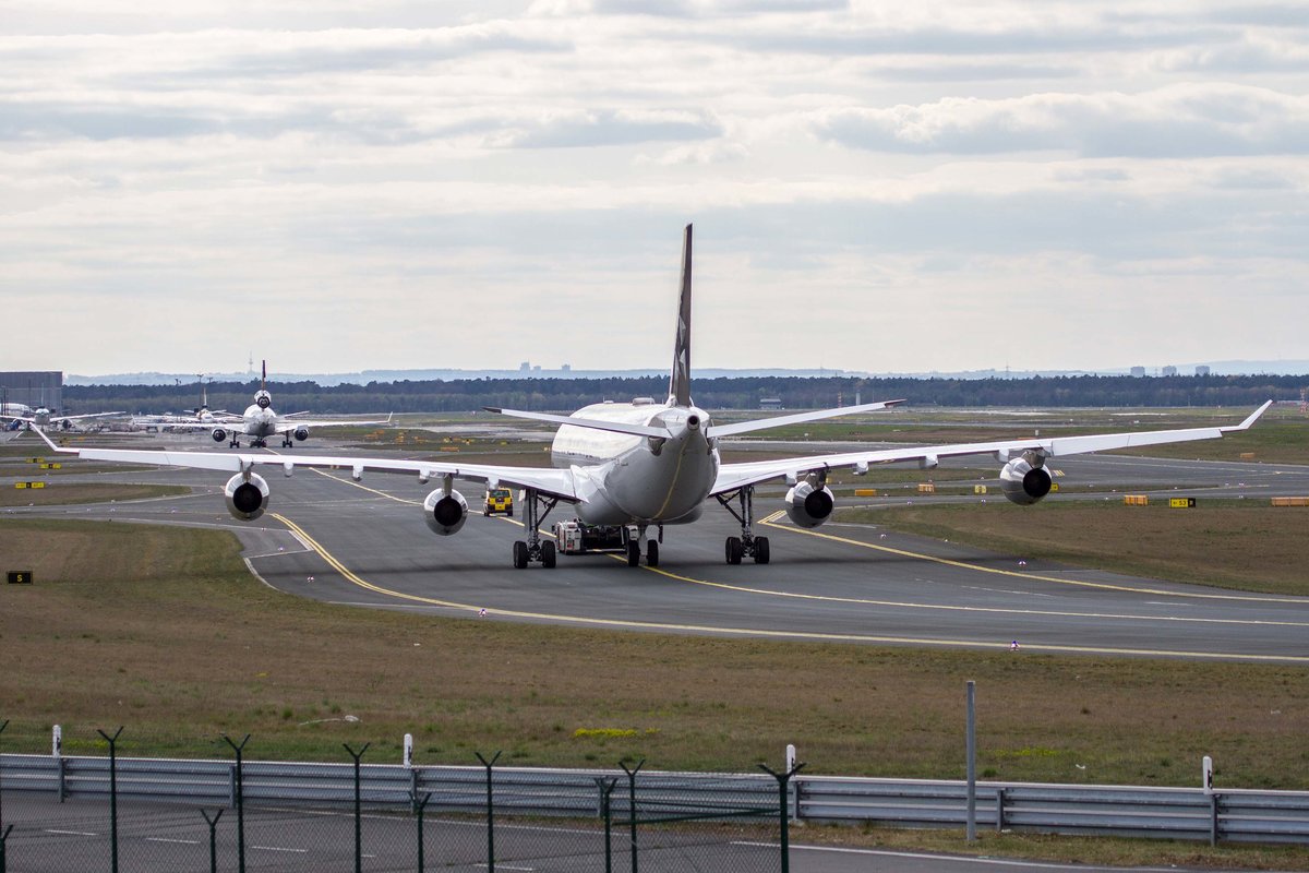 Lufthansa (LH-DLH), D-AIGY  Lünen , Airbus, A 340-313X ~ SA-Lkrg. 11.04.2017, FRA-EDDF, Frankfurt, Germany