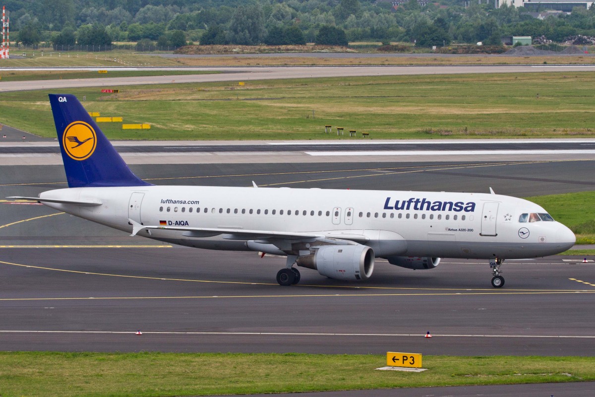 Lufthansa (LH-DLH), D-AIQA  ohne , Airbus, A 320-211, 27.06.2015, DUS-EDDL, Düsseldorf, Germany