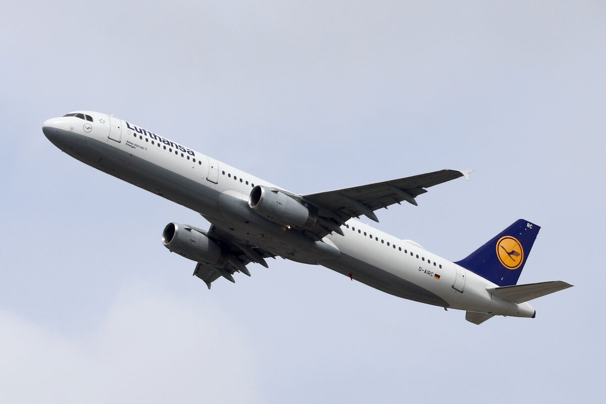 Lufthansa (LH-DLH), D-AIRC  Erlangen , Airbus, A 321-131, 08.08.2021, EDDF-FRA, Frankfurt, Germany
