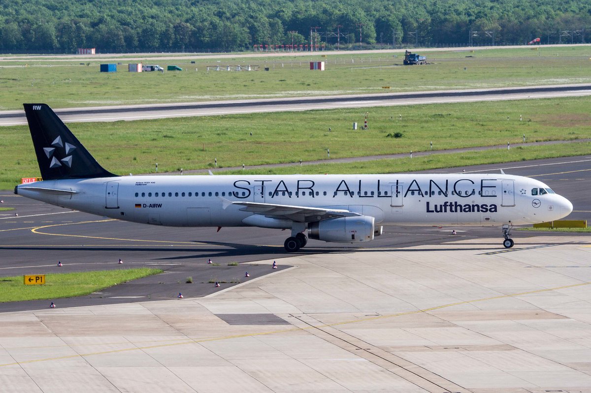 Lufthansa (LH-DLH), D-AIRW  Heilbronn , Airbus, A 321-131 (StarAlliance-Lkrg.), 17.05.2017, DUS-EDDL, Düsseldorf, Germany