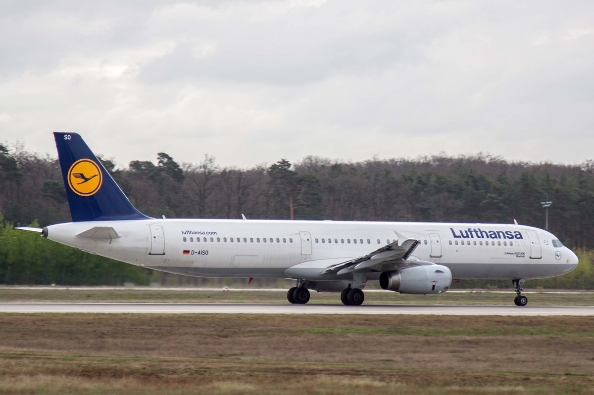 Lufthansa (LH-DLH), D-AISO  Bocholt , Airbus, A 321-231, 06.04.2017, FRA-EDDF, Frankfurt, Germany