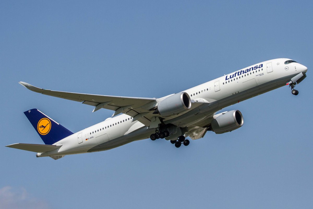 Lufthansa (LH-DLH), D-AIXA  Nürnberg , Airbus, A 350-941, 22.08.2017, MUC-EDDM, München, Germany 
